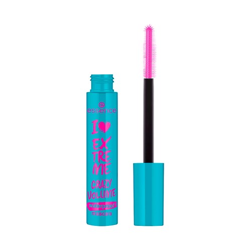 ESSENCEI love extreme Máscara de pestañas waterproof efecto volumen extremo.