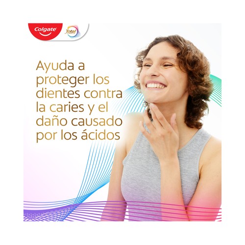 COLGATE Total anti-desgaste Crema de dientes antidesgaste y anti erosión 75 ml.