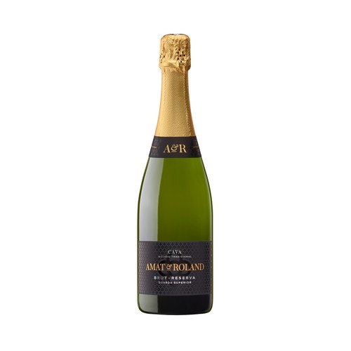 AMAT & ROLANDA Guarda superior Cava brut reserva con D. O. Cava botella 75 cl.