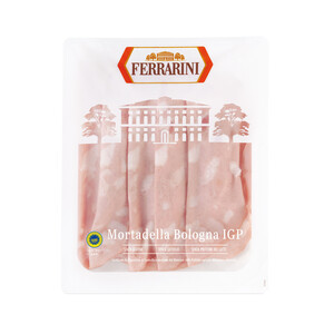 Imagen de FERRARINI Mortadela con IGP Bologna, cortada en finas lonchas FERRARINI 100 g.