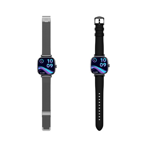 Smartwatch KSIX Iria BXSW30N color Negro, pantalla AMOLED multitáctil 1,7".