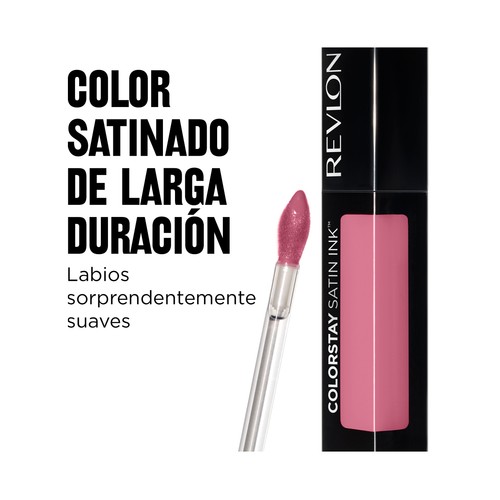 REVLON Color stay satin ink tono 8 Mauvey  Darling  Pintalabios líquido de larga duración y acabado satinado.
