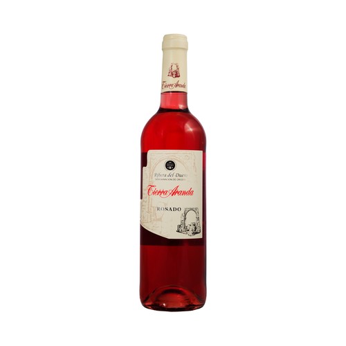 TIERRA ARANDA  Vino rosado con D.O. Ribera del Duero TIERRA ARANDA botella de 75 cl.