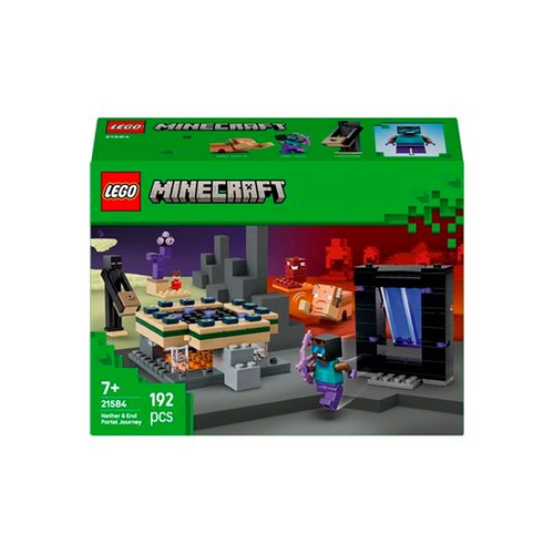 LEGO Minecraft 21584 El Viaje por el Nether y el Portal al End