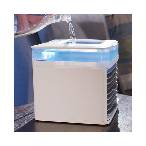 Ventilador enfriador ARCTIC AIR Ultra, enfría, humidifica, purifica, 3 velocidades, salida multi-dirección.
