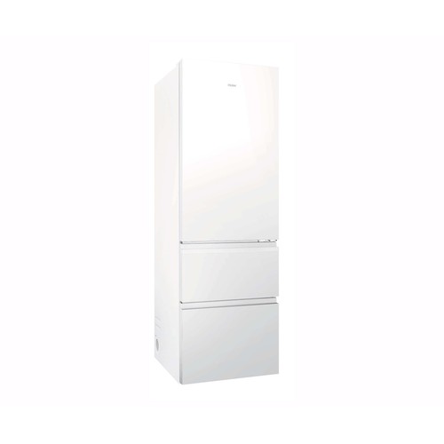Frigorífico combi 185cm HAIER HTR3618CNPW blanco, NO FROST, clasificación energética: C, H: 185cm, A: 59,5cm, F: 66,7cm, capacidad total: 360L.
