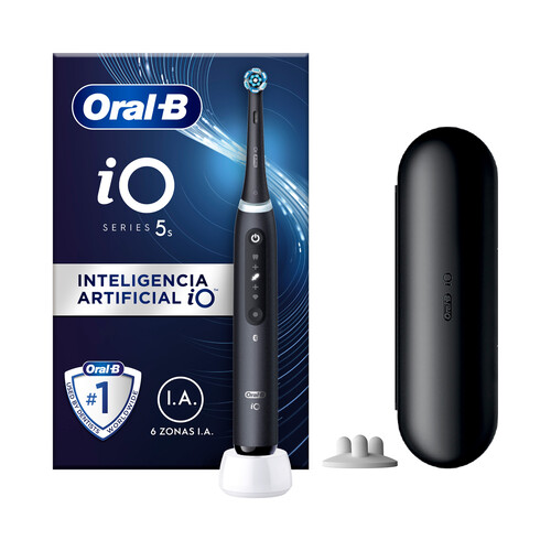 Cepillo de dientes eléctrico ORAL-B iO 5S, tecnología iO, modos