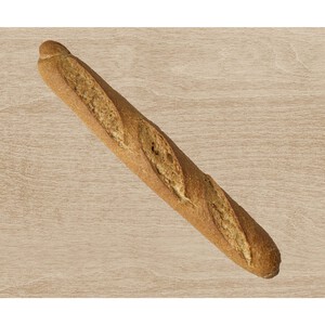 Imagen de Barra de pan con harina integral de trigo 70% con masa madre de Fabricación Propia 220 g.