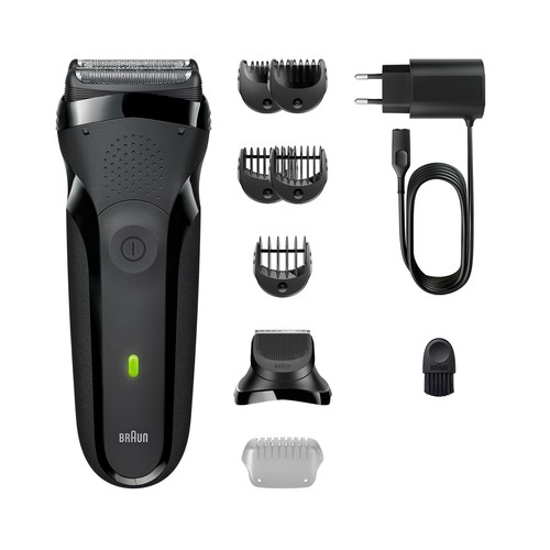 Set de arreglo personal BRAUN serie 3 300BT, sin cable, uso en seco, para cara, cuerpo y cabello.