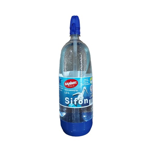 TOSCA Sifón con tapón botella 1,5 l.