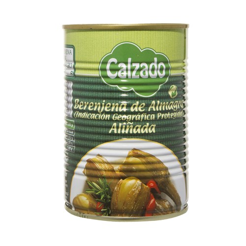 CALZADO Berenjenas aliñadas de Almagro CALZADO lata de 210 g.