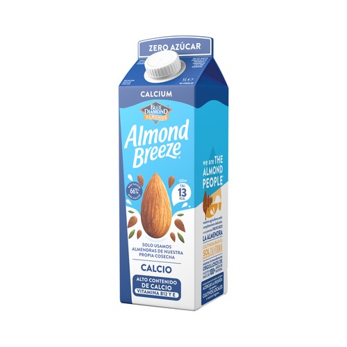 ALMOND BREEZE Bebida de almendra sin azúcar Calcium 6 x 1 l.
