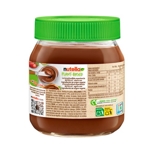 NUTELLA Crema de cacao plant based 350 gr.