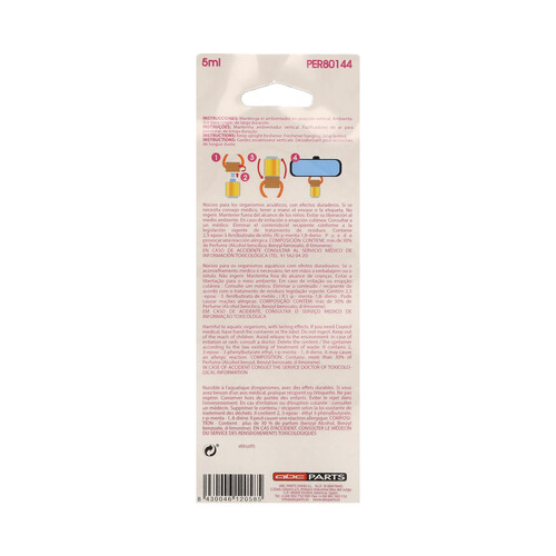 Ambientador de madera olor chicle PARADISE SCENTS.