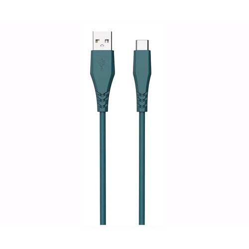 Cable USB A a USB C QILIVE, color azul