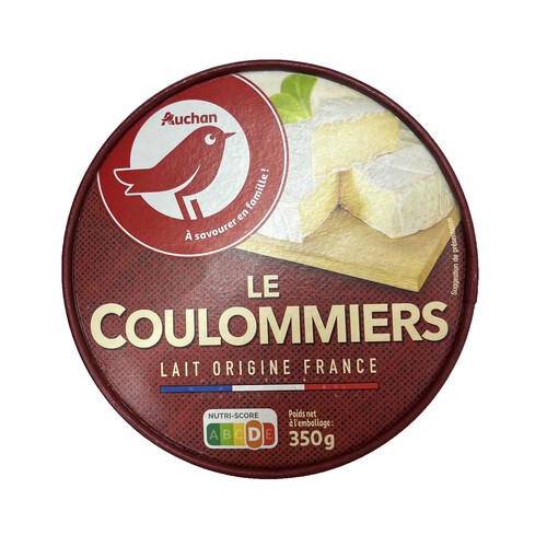 AUCHAN Queso coulommiers 350 g. Producto Alcampo