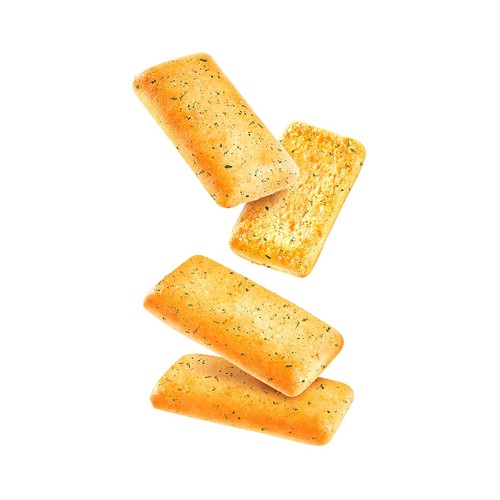 SNATT´S Bocaditos snacks de pan sabor a ajo y perejil 110 g