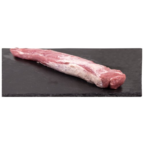 Solomillo fresco de cerdo blanco.