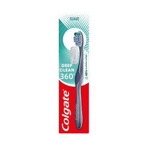 COLGATE Cepillo de dientes suave, para limpieza interdental y de encías COLGATE 360º.