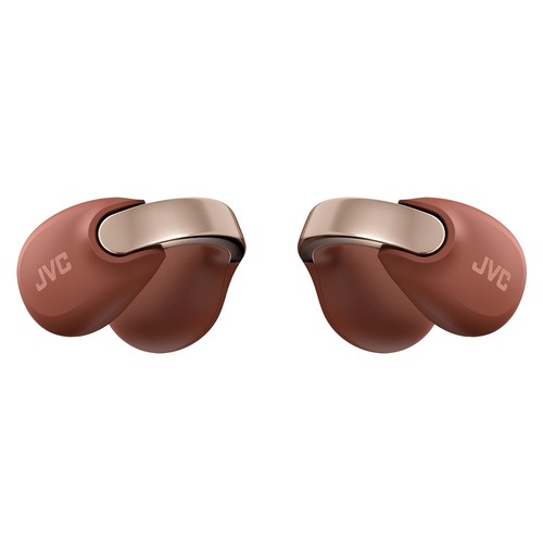 Auriculares Inalámbricos Bluetooth tipo joya JVC TWS HA-NP1T-BU Burdeos, estuche cargador, 24h de autonomía..
