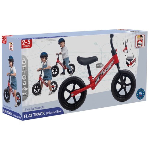 Balance bike flat track metal 14 x 29 x 57cm, 37004 de 2 a 5 Años CHICOS