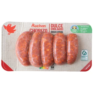 ALCAMPO CULTIVAMOS LO BUENO Chorizo dulce oreado cerdo duroc  350 g.