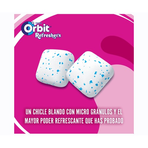 ORBIT Refreshers Chicles 30 uds x 67 g.