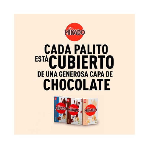 MIKADO Galleta choco negro 39 g.