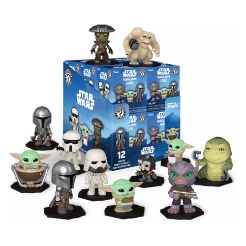 Mystery Minis STAR WARS The Mandalorian y Grogu Surtido