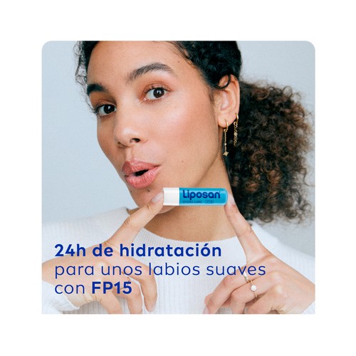 LIPOSAN Protector (bálsamo) labial hidratante con FPS 15.