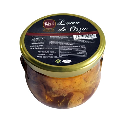 POLGRI Lomo de orza 780 g.