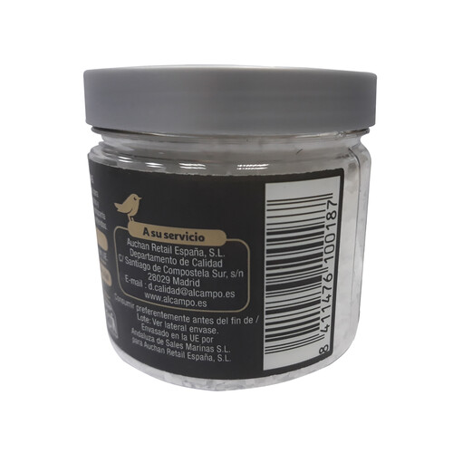 ALCAMPO GOURMET Sal marina en escamas ALCAMPO GOURMET 125 g.