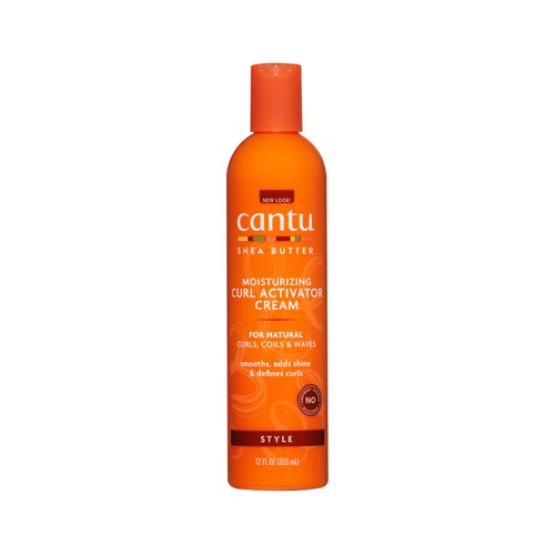 CANTU Crema hidratante activadora de rizos, con manteca de karite 355 ml.
