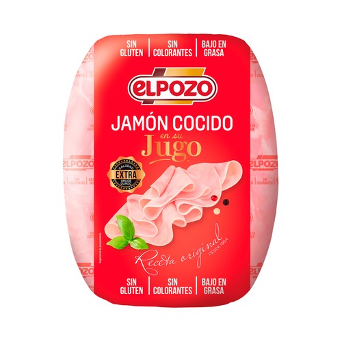 Jamón cocido extra EL POZO 170 Gramos Aproximados