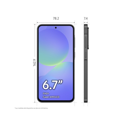 Smartphone Samsung Galaxy A36 5G 6,7" 128GB Black