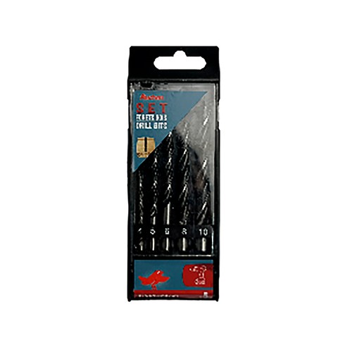 Set de 5 brocas para madera, ALCAMPO.