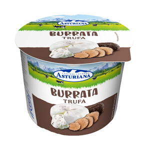 Imagen de LA ASTURIANA Burrata con trufa ASTURIANA Toscana 150 g.