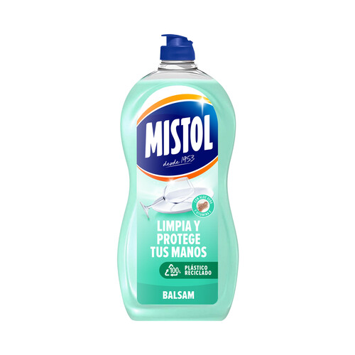 MISTOL Balsam Detergente concentrado lavavajillas a mano con aloe vera 950 ml.
