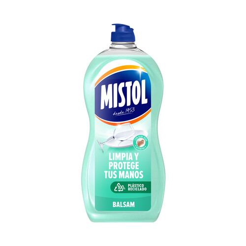 Detergente lavavajillas mano concentrado Aloe Vera MISTOL 950 ml.
