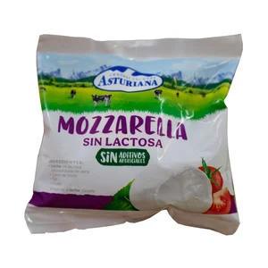 LA ASTURIANA Mozzarella sin lactosa 150g