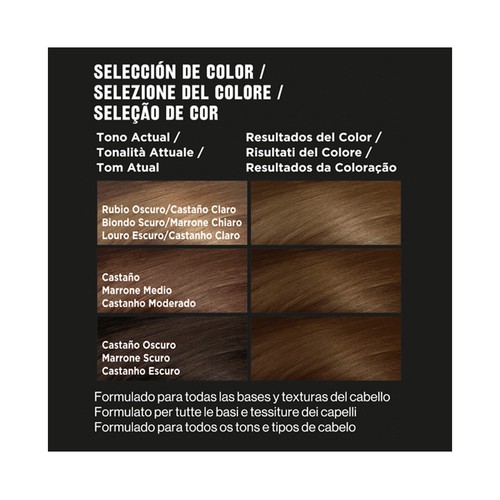 REVLON Colorstay Coloración permanente tono 5.3 Castaño claro dorado.