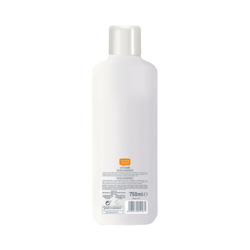 NATURAL HONEY Gel de baño o ducha hidratante con aceite de almendras dulces NATURAL HONEY Skin care 675 ml.