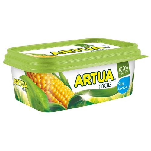 ARTUA Materia grasa para untar de maíz 55% vegetal y sin lactosa 250 g.