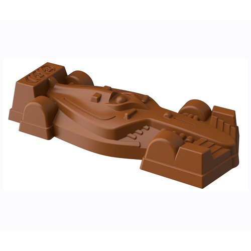 NESTLE Figurita de chocolate con forma de coche fórmula 1 29 g.