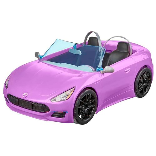 Barbie y su Descapotable Muñeca con Coche de juguete +3 Años MATTEL