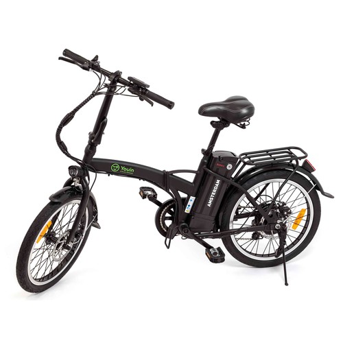 Bicicleta eléctrica plegable YOUIN You-Ride Amsterdam, 250W, 6 velocidades, ruedas 20”.
