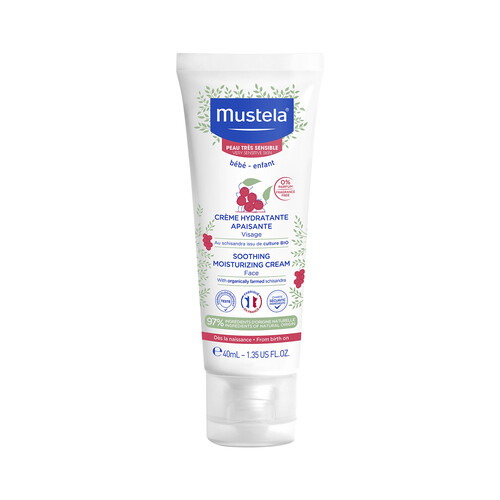 MUSTELA Crema facial hidratante para pieles muy sensibles MUSTELA 40 ml.