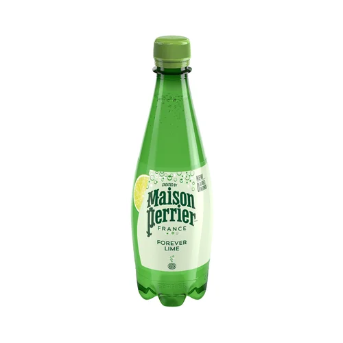 Agua mineral con gas botella 50 cl.