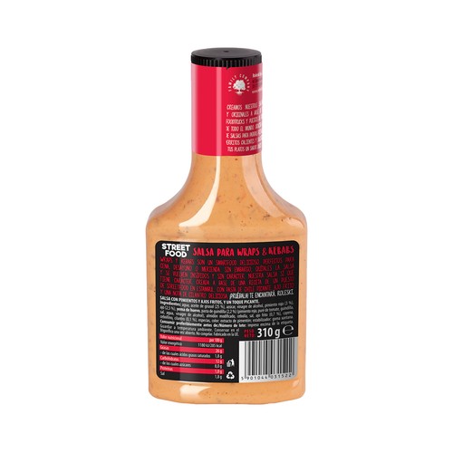 ROLESKI Salsa street food wrap y kebab 325 g.