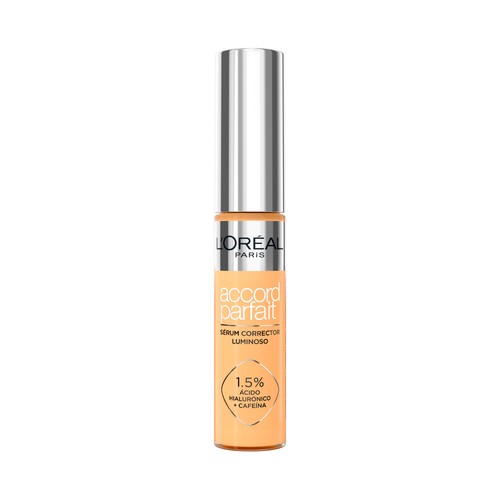 L´ORÉAL PARIS Accord parfait tono 6N Sérum corrector con ácido Hialurónico y cafeína.